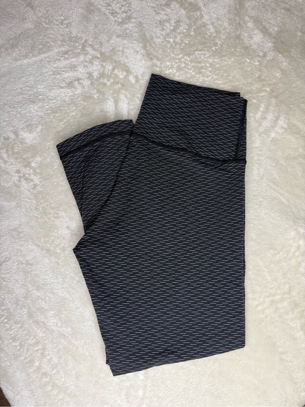 lululemon Women’s High Rise Full Length Leggings Black Gray 30”